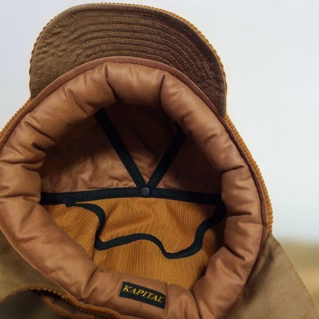 KAPITALキャピタル　8Wコーデュロイ　ベイビーヘッドハンターCAP