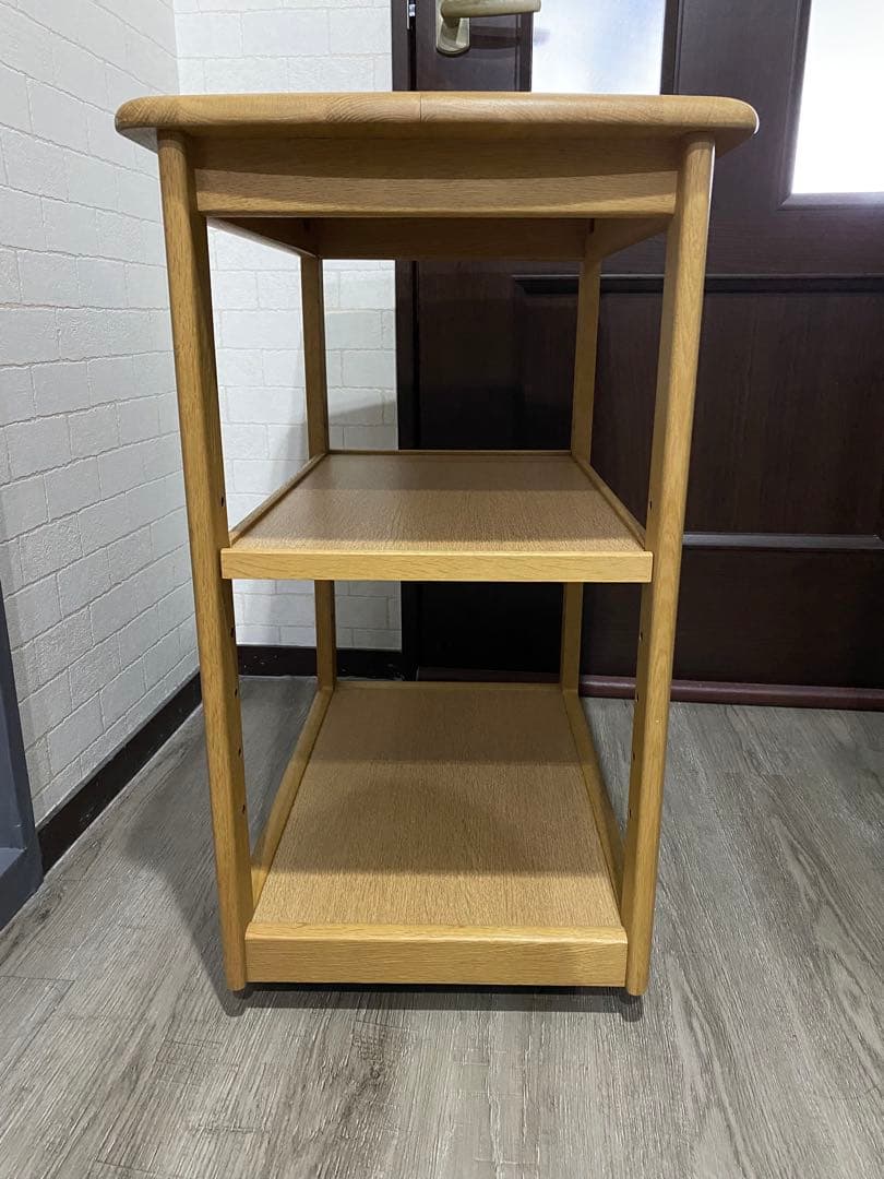 浜本工芸 ワゴンA NA色 ナチュラルオーク インテリアワゴン 日本製