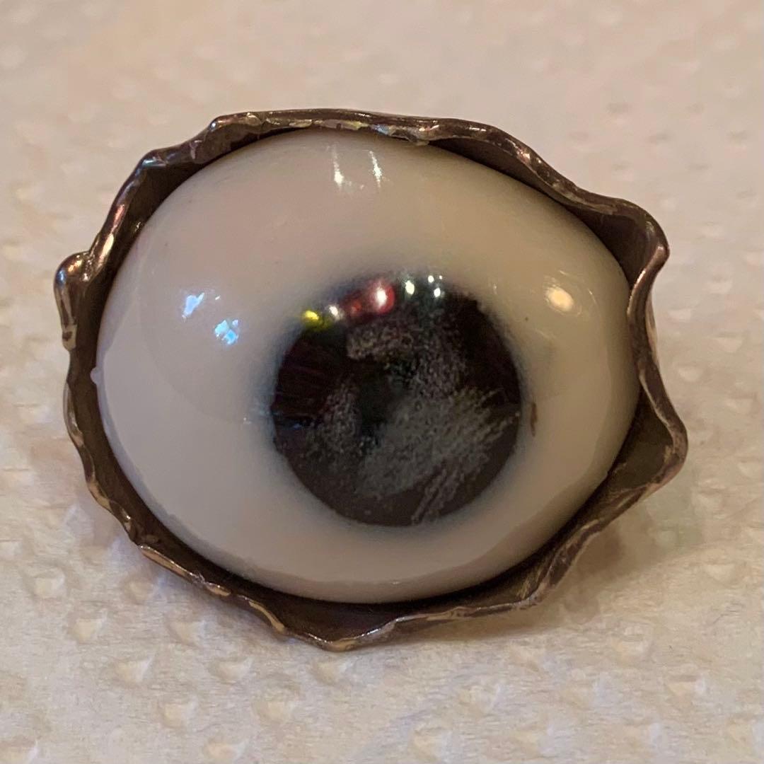 白内障 義眼リング SILVER925 シルバー925 指輪 日本製