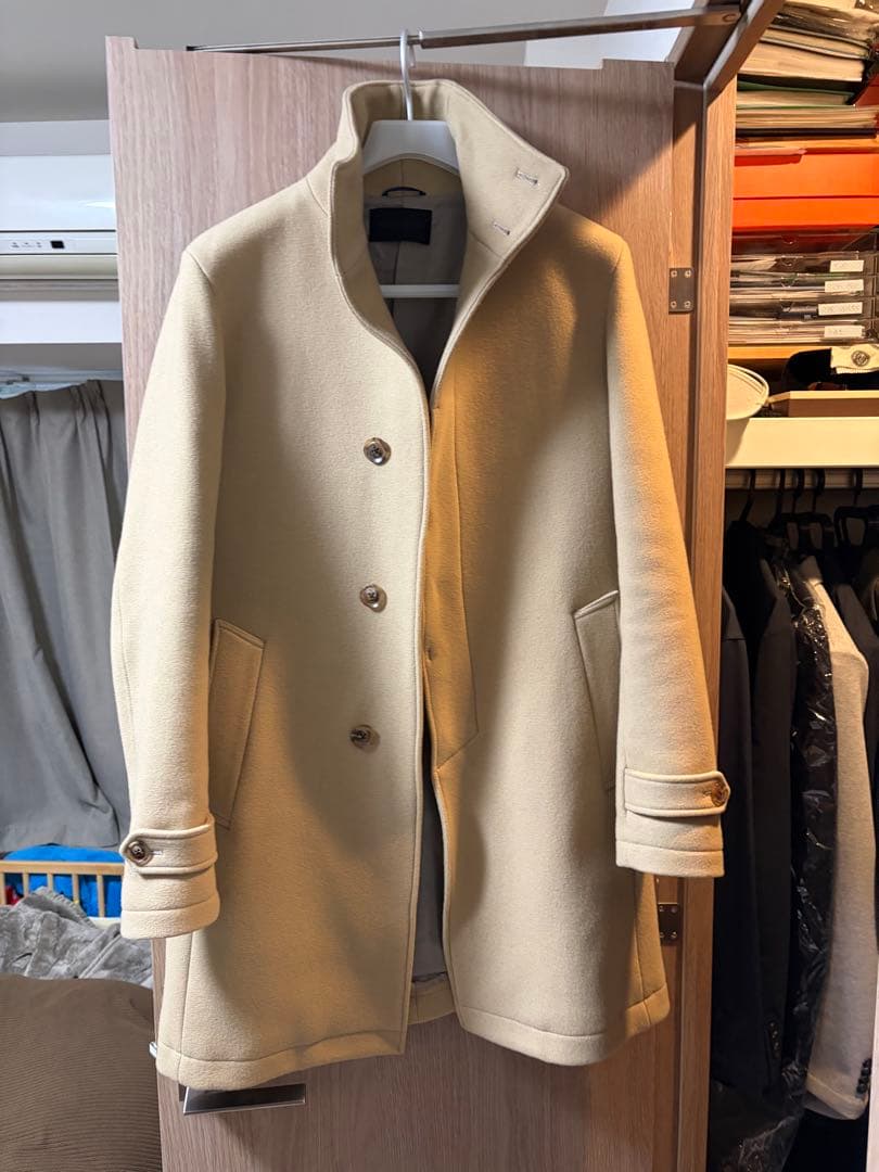 junhashimoto スタンドカラーコート