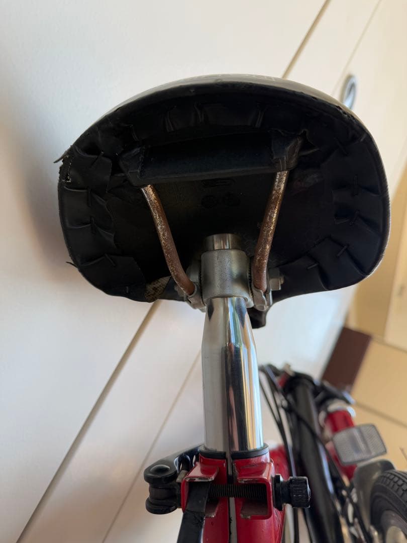 BROMPTON 折りたたみ自転車 3段変速　レッド