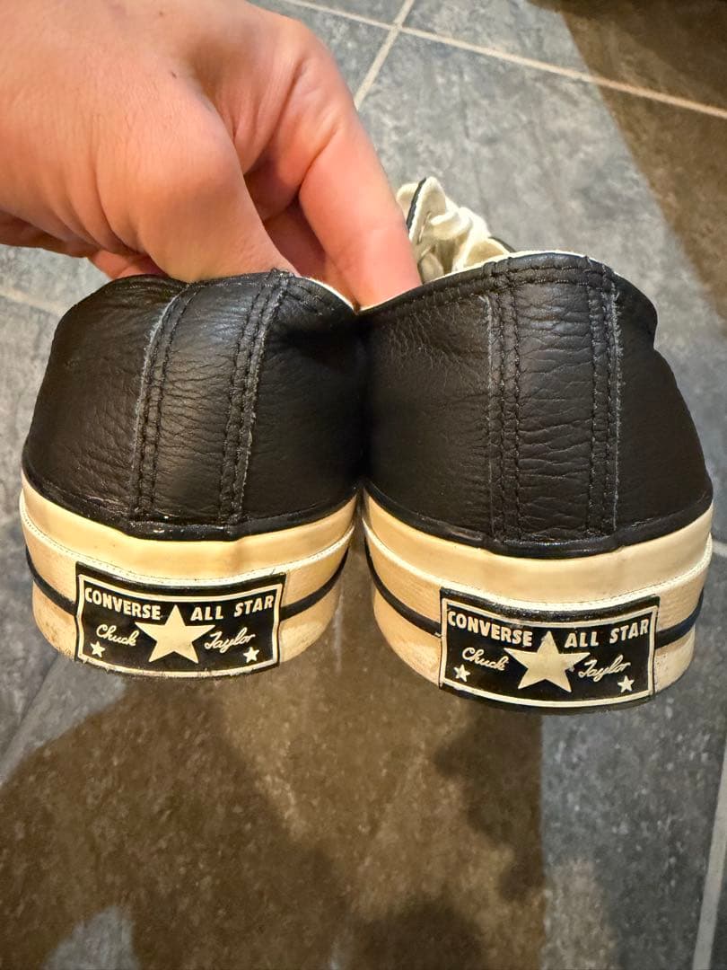 日本未発売　コンバース　CT70 ブラックレザー