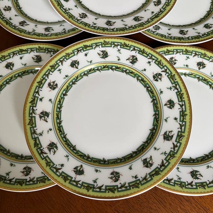 【レア美品】レイノー★ブーゲンビリア★ケーキ皿　5枚