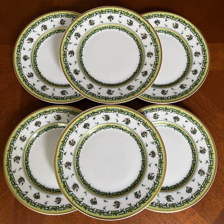 【レア美品】レイノー★ブーゲンビリア★ケーキ皿　5枚