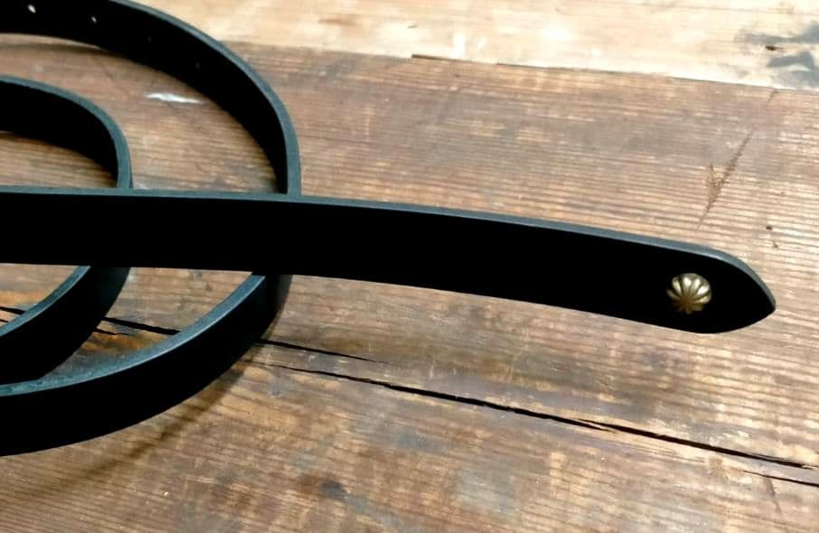 ナローベルト　20㎜　スタッズベルト　オーダー製作　ナロースタッズベルト　ロング