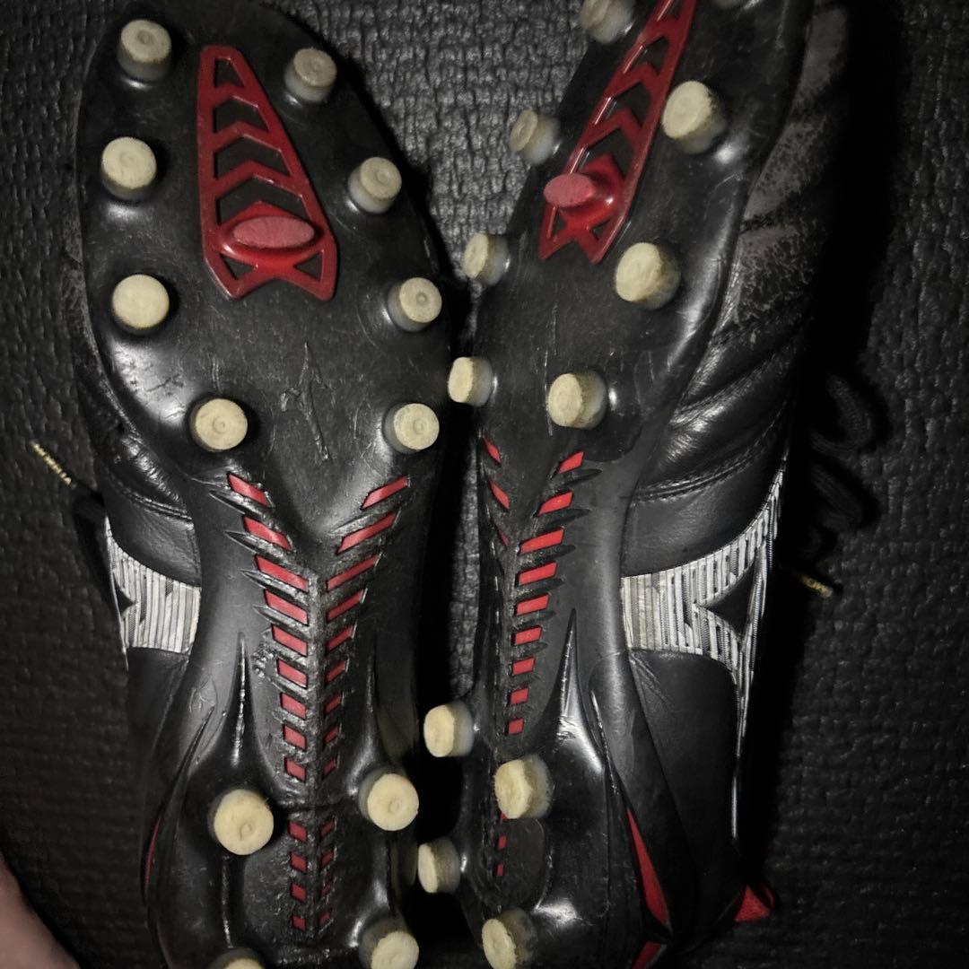 Mizuno サッカーシューズ 日本製 ブラック スタッドタイプ 27.0cm
