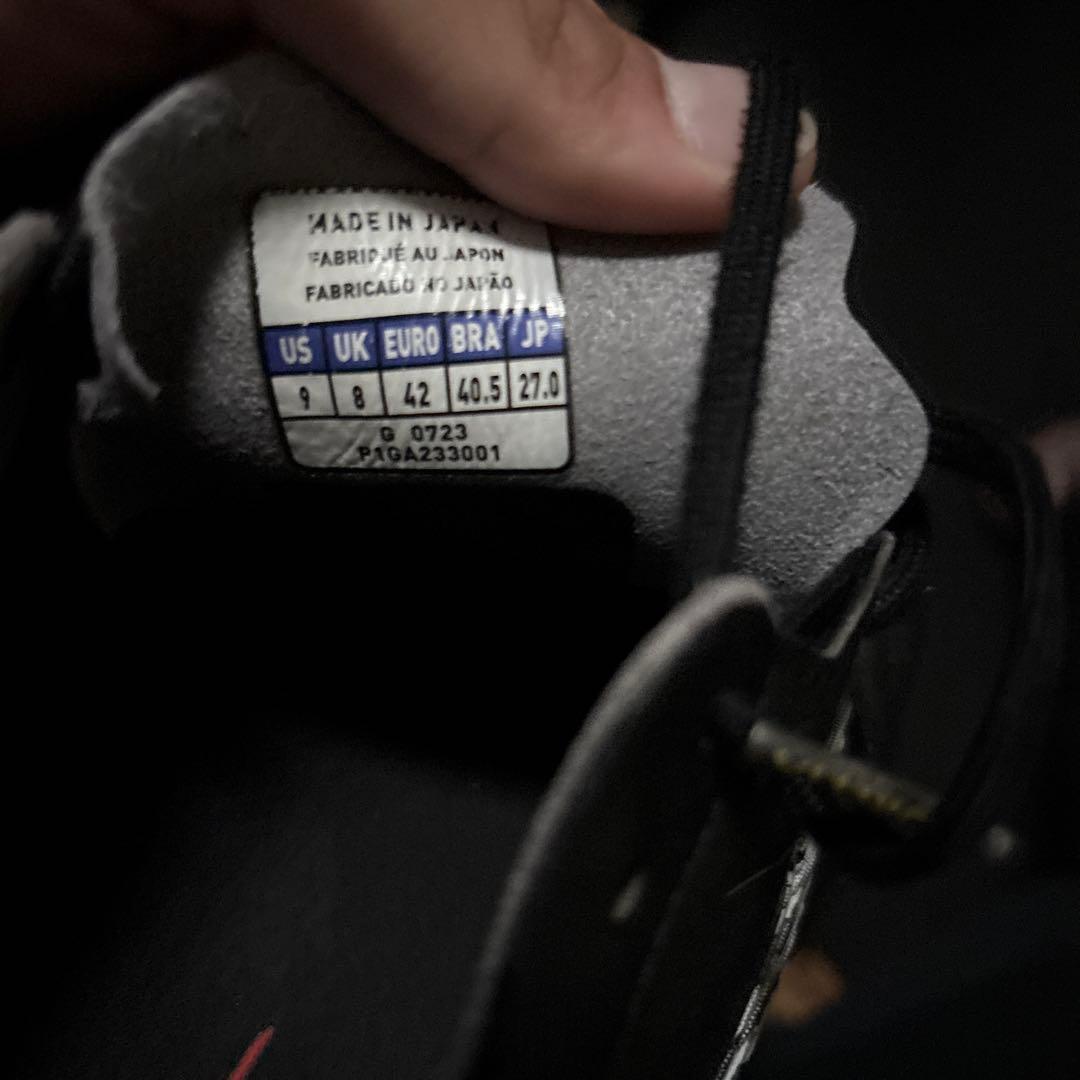 Mizuno サッカーシューズ 日本製 ブラック スタッドタイプ 27.0cm