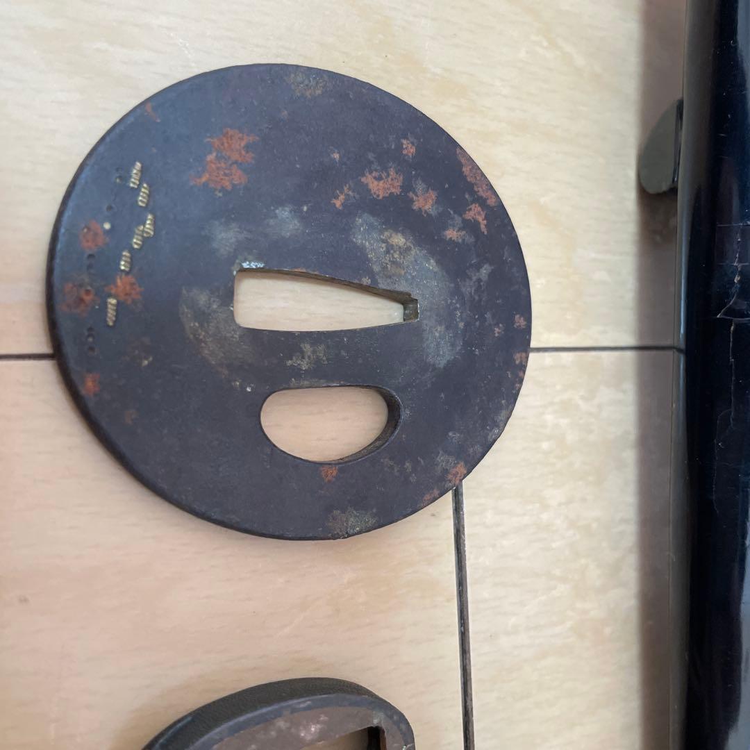 蔵出　江戸時代　良い金具が付いた脇差拵え