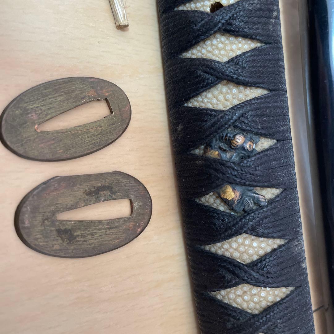 蔵出　江戸時代　良い金具が付いた脇差拵え