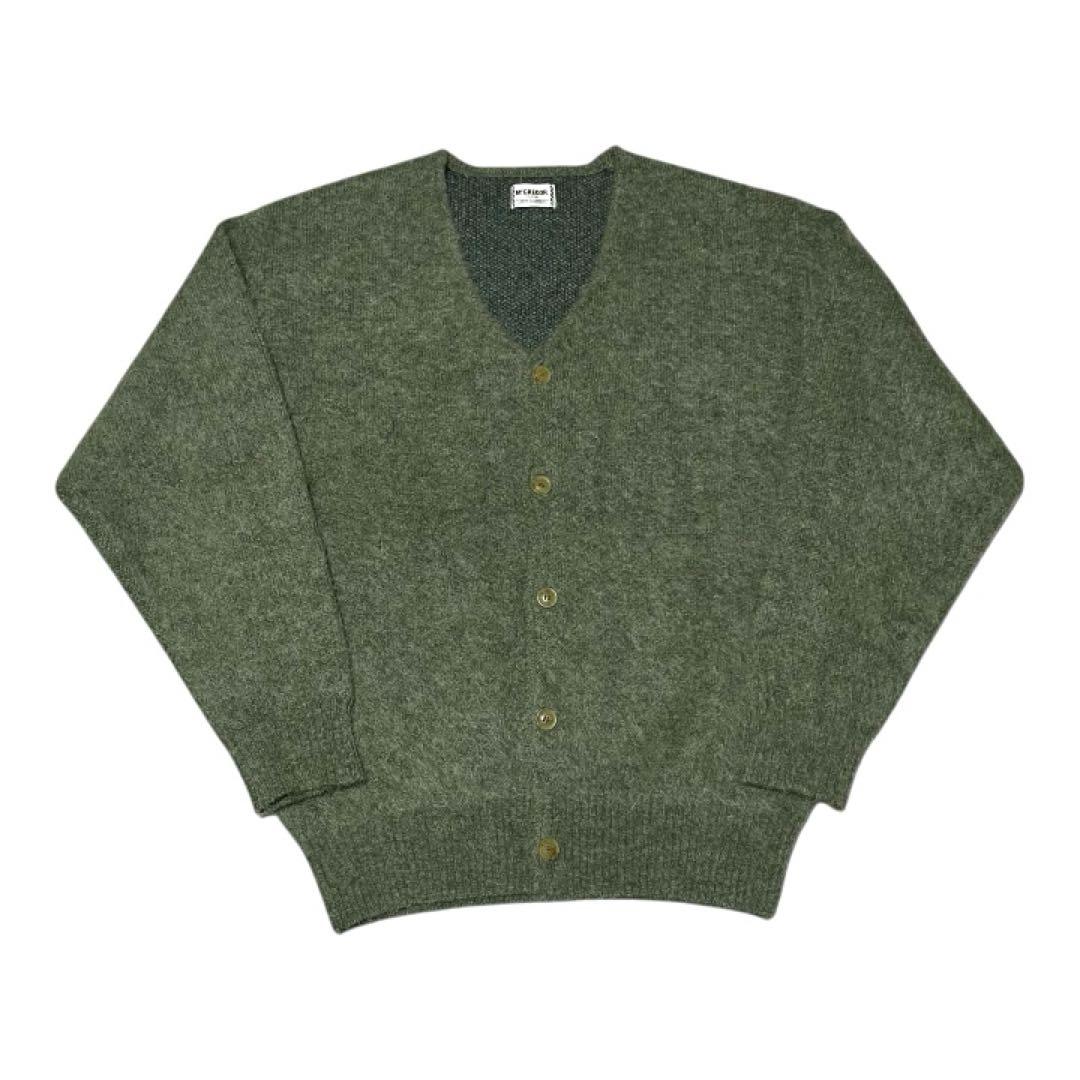 美品 McGREGOR COLLECTION 別注 モヘアニット カーディガン