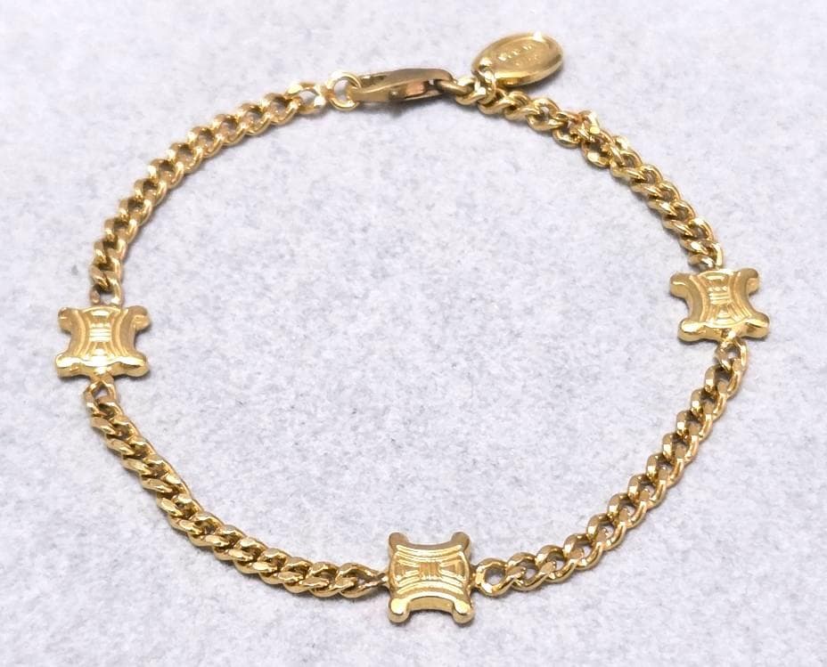 CELINEセリーヌ トリオンフ　ヴィンテージブレスレット　43043