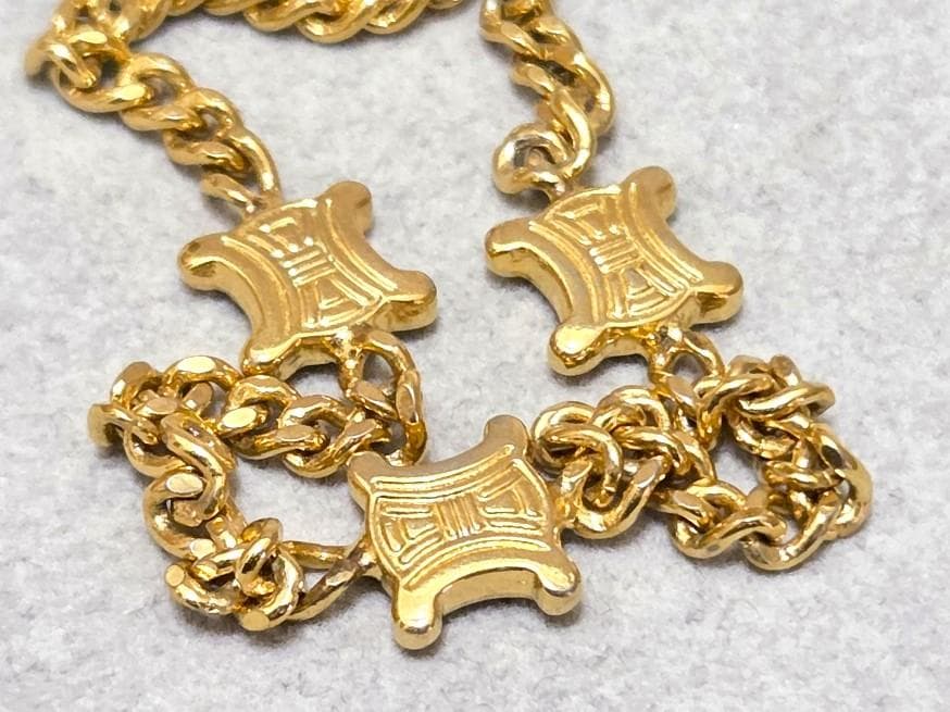 CELINEセリーヌ トリオンフ　ヴィンテージブレスレット　43043