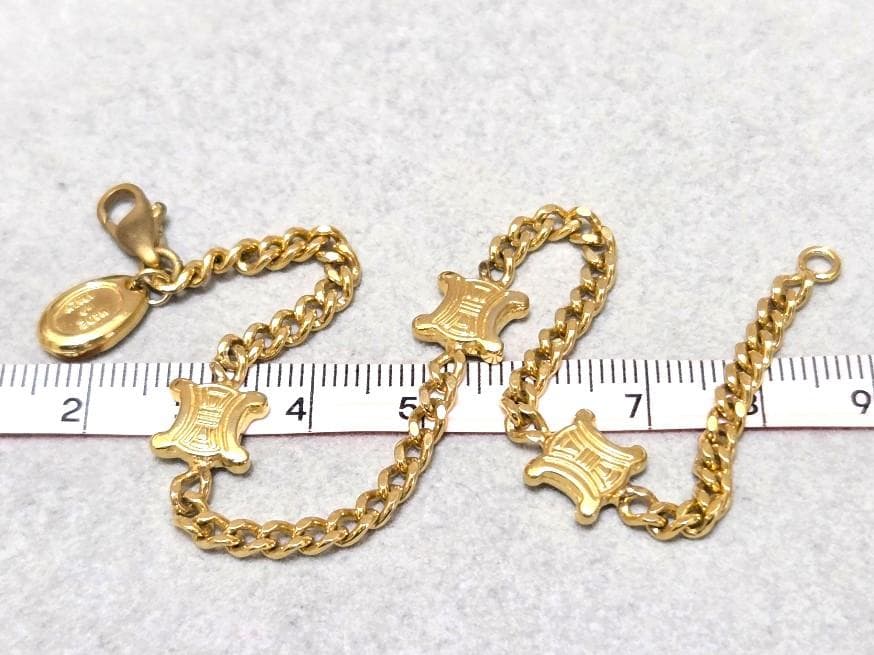 CELINEセリーヌ トリオンフ　ヴィンテージブレスレット　43043