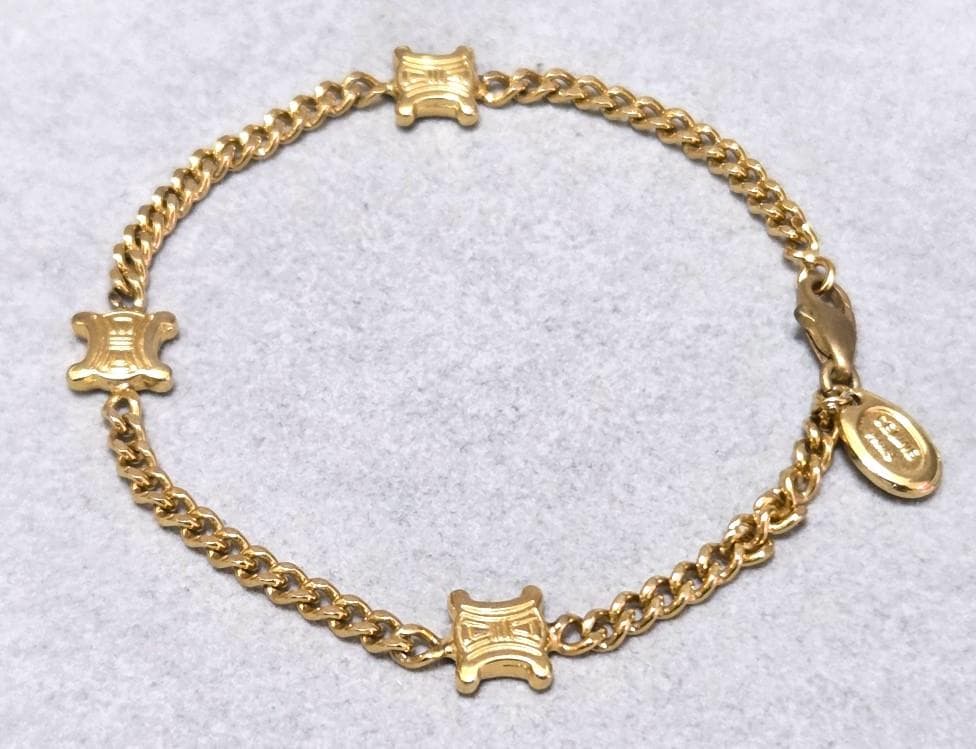 CELINEセリーヌ トリオンフ　ヴィンテージブレスレット　43043