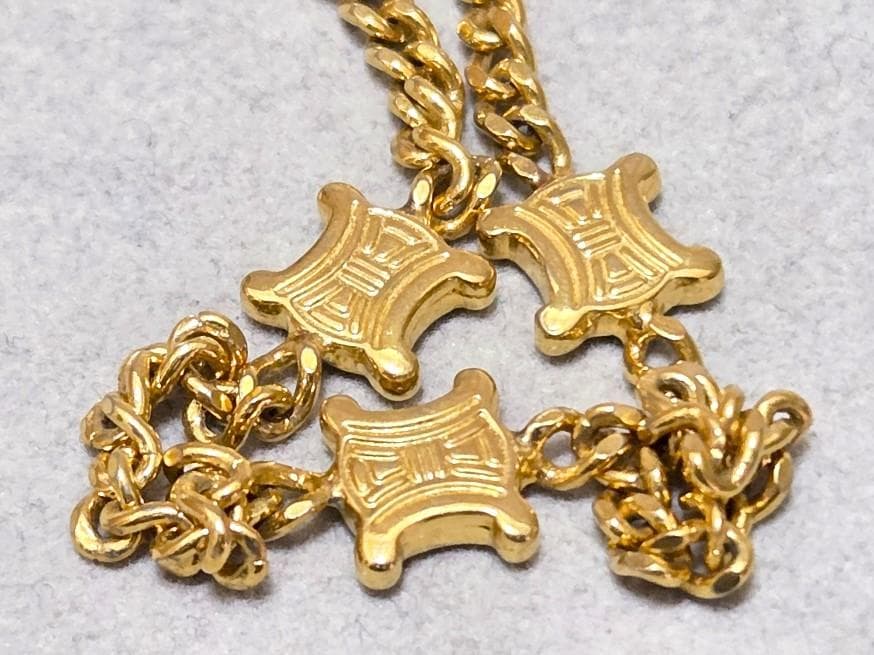 CELINEセリーヌ トリオンフ　ヴィンテージブレスレット　43043