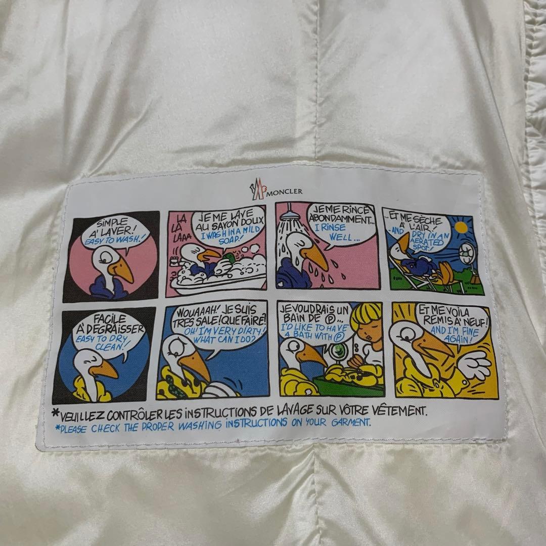 新品同様★ モンクレール　BOED ボエ　0 レディース　ホワイト5D195