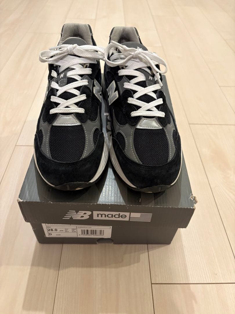 New Balance M992EB ブラック 992