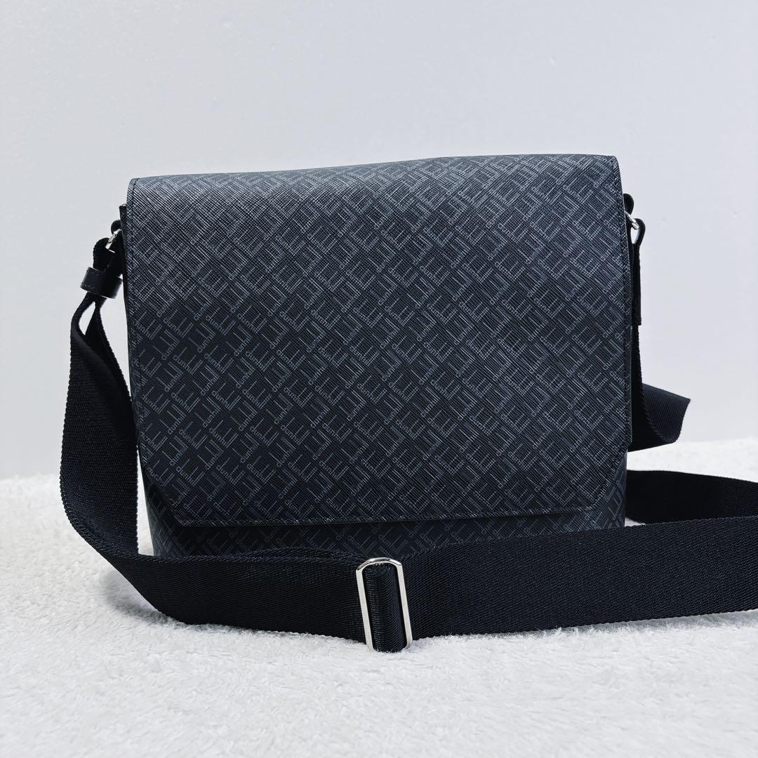 未使用級✨ ダンヒル dunhill スモール メッセンジャー シグネチャー