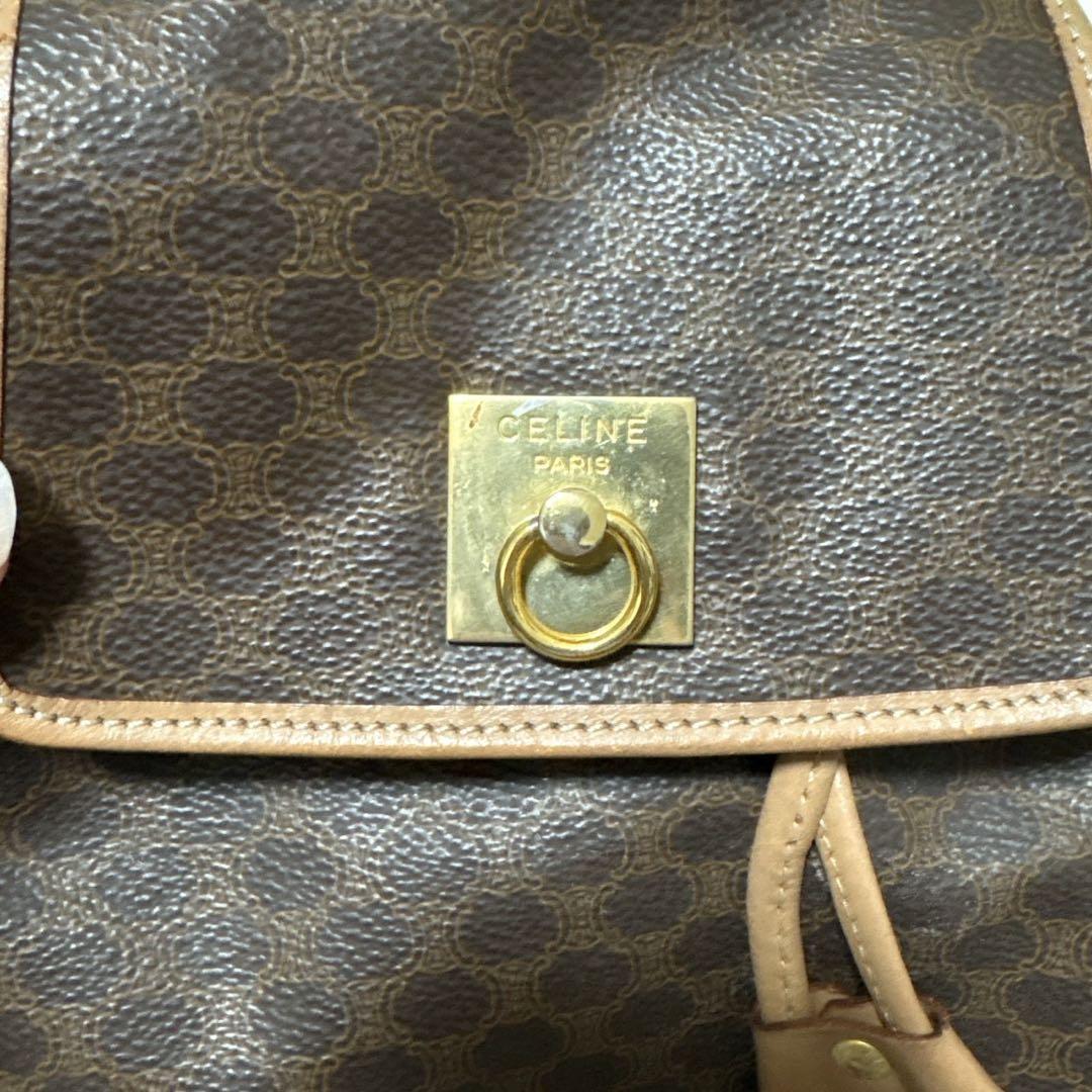 セリーヌCELINEヴィンテージマカダムリュックサック　リュックバッグパック