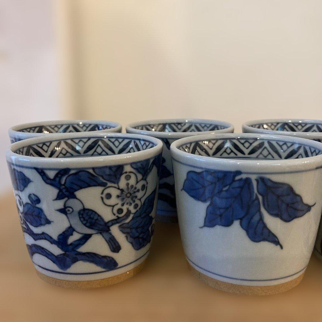 ★まとめ買いでお値引No.68★6個セット★蕎麦猪口