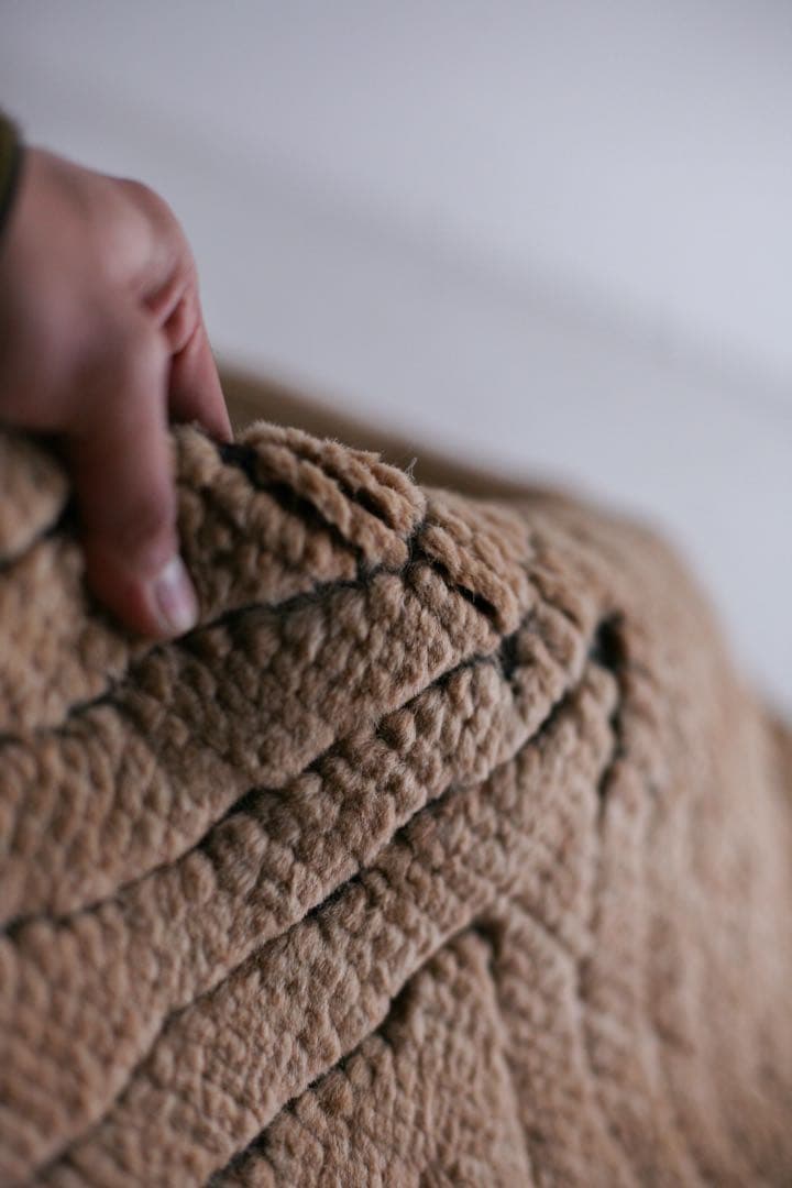 105cm×61cm モロッコ　ベニワレン　ウール　ブラウン　ブラック