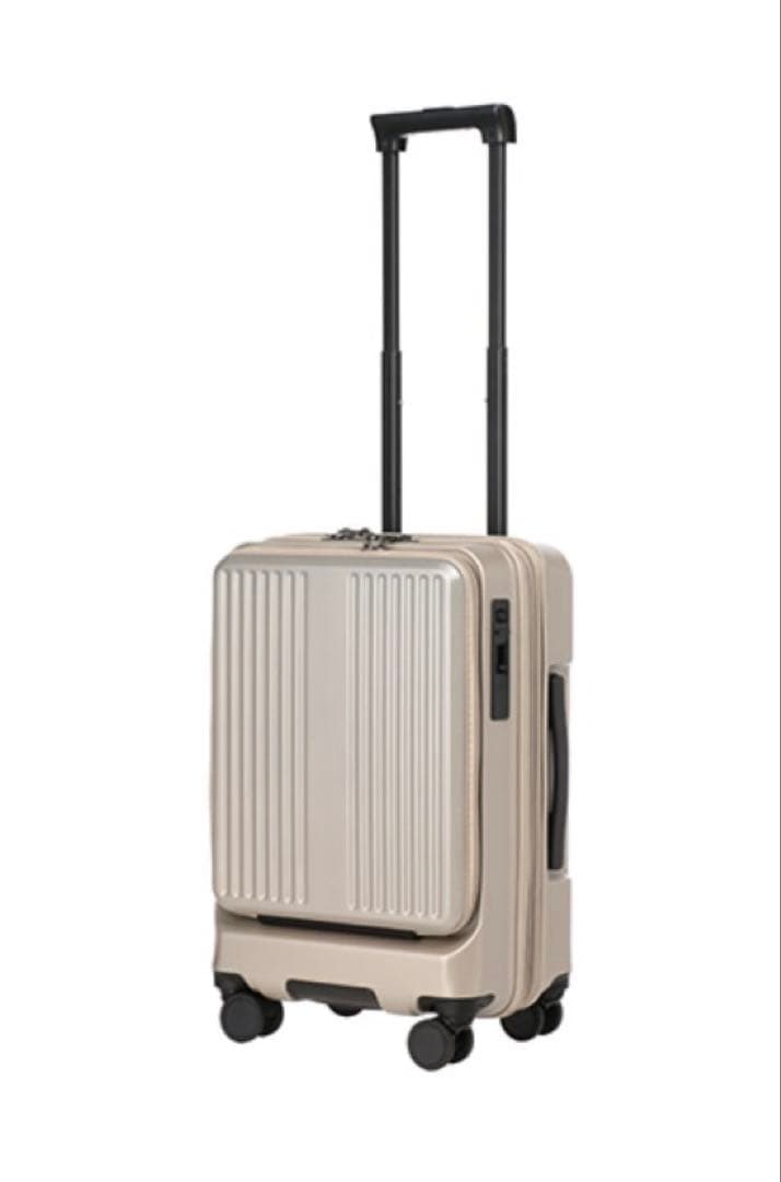 ANAオリジナルフロントオープンキャリー機内持ち込みサイズ（40L） グレージュ