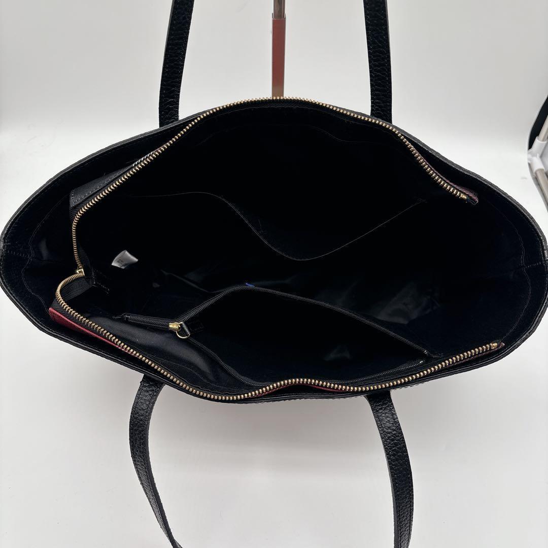 極美品♡バーバリー ブルーレーベルクレストブリッジ　トートバッグ　ノバチェック