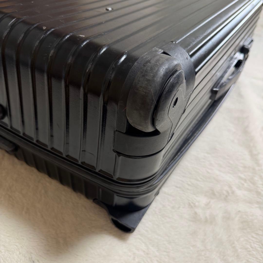 人気RIMOWA SALSA TROLLY 82 ブラック　TASロック2輪