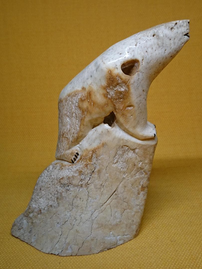 【美品】ヴィンテージ　北欧　クマ　熊　置物　インテリア　工芸品　美術品A2892