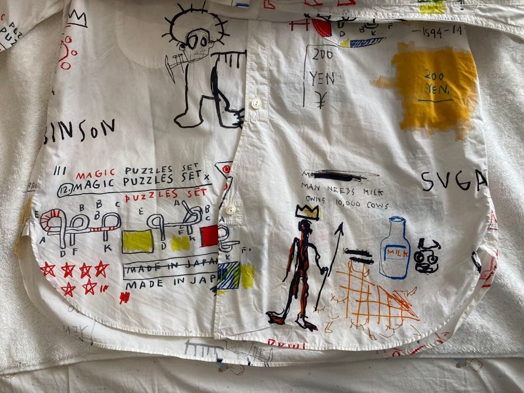 JUNYA WATANABE MAN アートプリントシャツ M