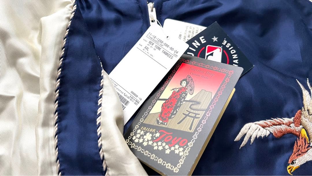 テーラー東洋 × BEAMS　別注MLB COLLECTION NY XXL