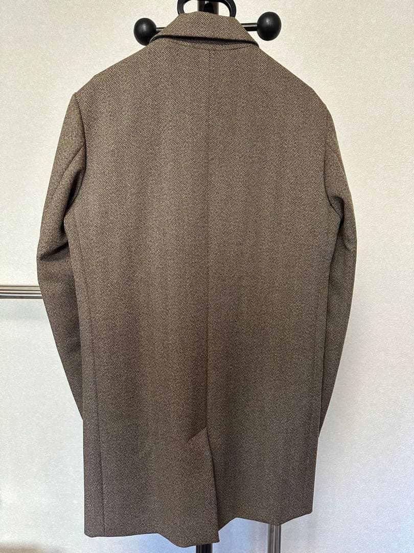 美品LACOSTE ラコステ TECH TWEED 3WAYコート