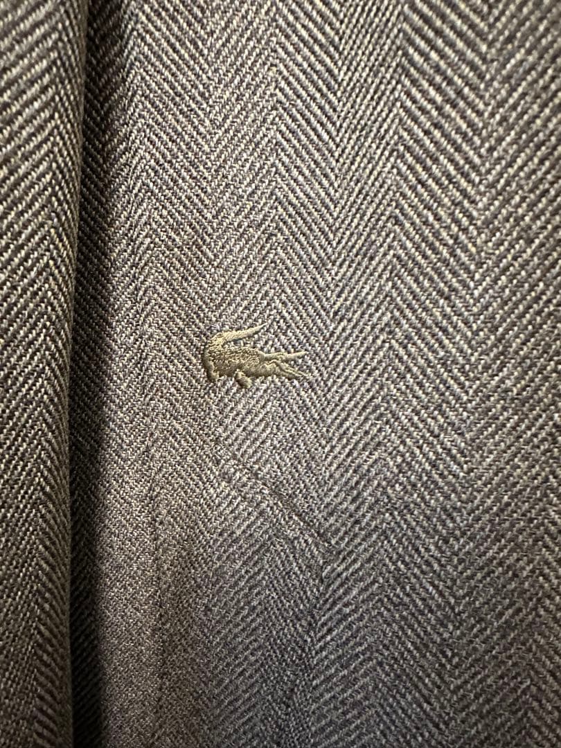 美品LACOSTE ラコステ TECH TWEED 3WAYコート