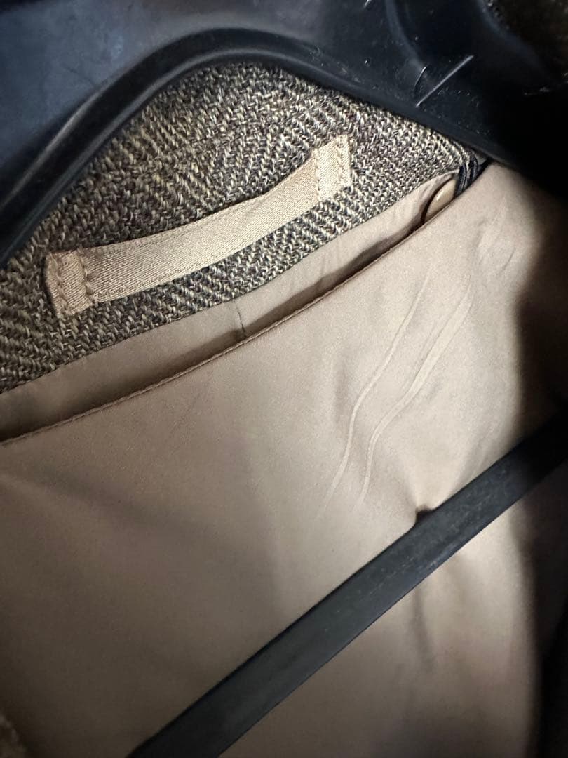 美品LACOSTE ラコステ TECH TWEED 3WAYコート