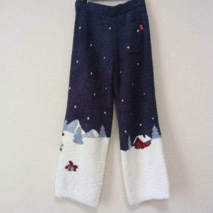 ジェラピケ　スキーベア　ホリデー　 ロングパンツ