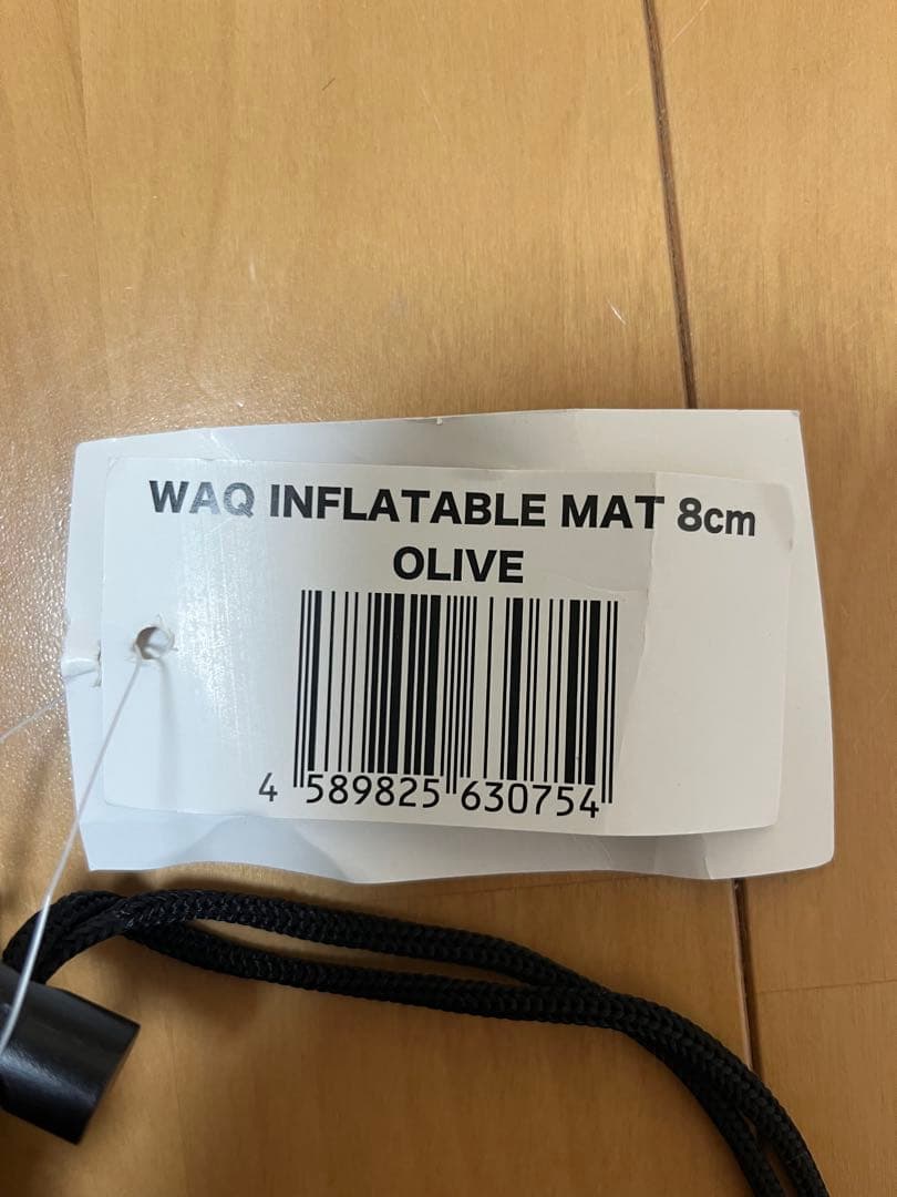 WAQ インフレータブルマット 8cm オリーブ