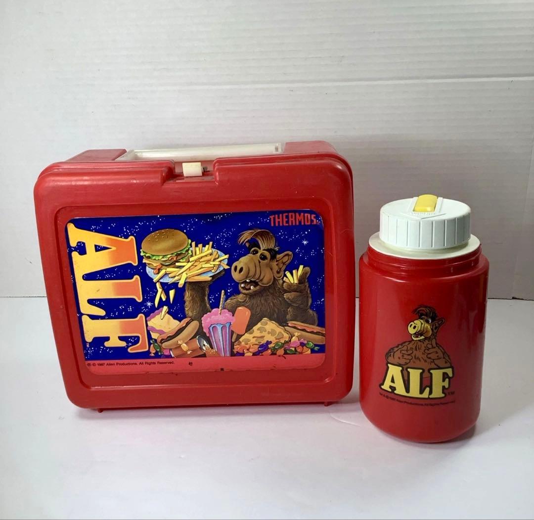 ALF ランチボックス サーモス レッド ヴィンテージアルフ1987