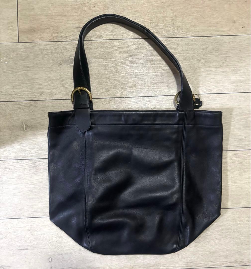 COACHレザートートバッグ