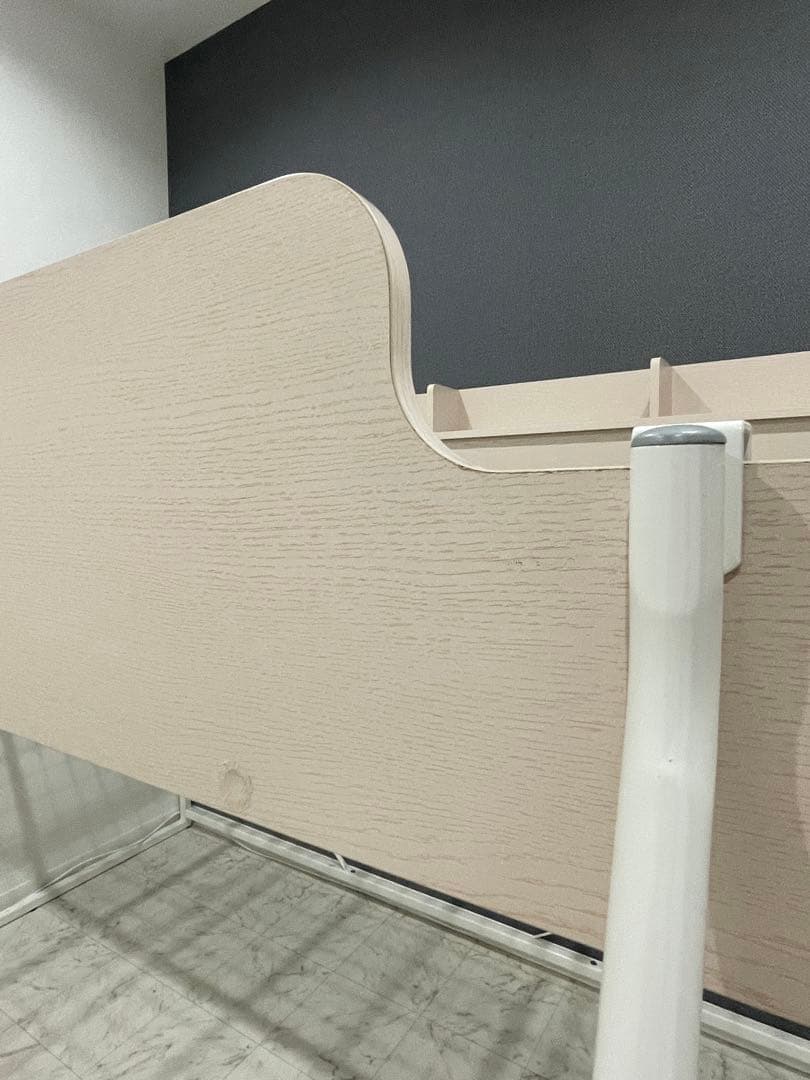 システムベッドデスク ホワイト