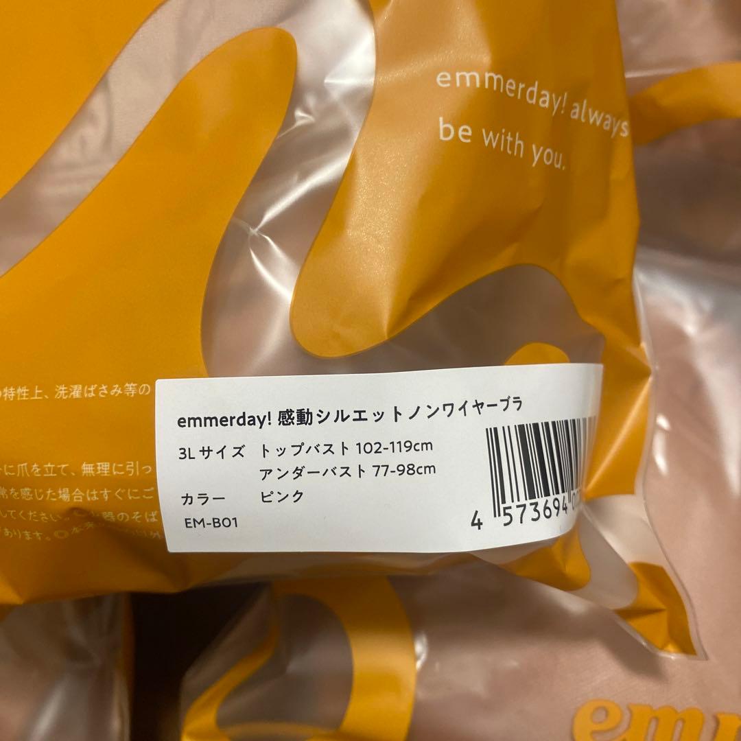 ak emmerday! 3L ピンク ブラジャーショーツセット✖️5セット