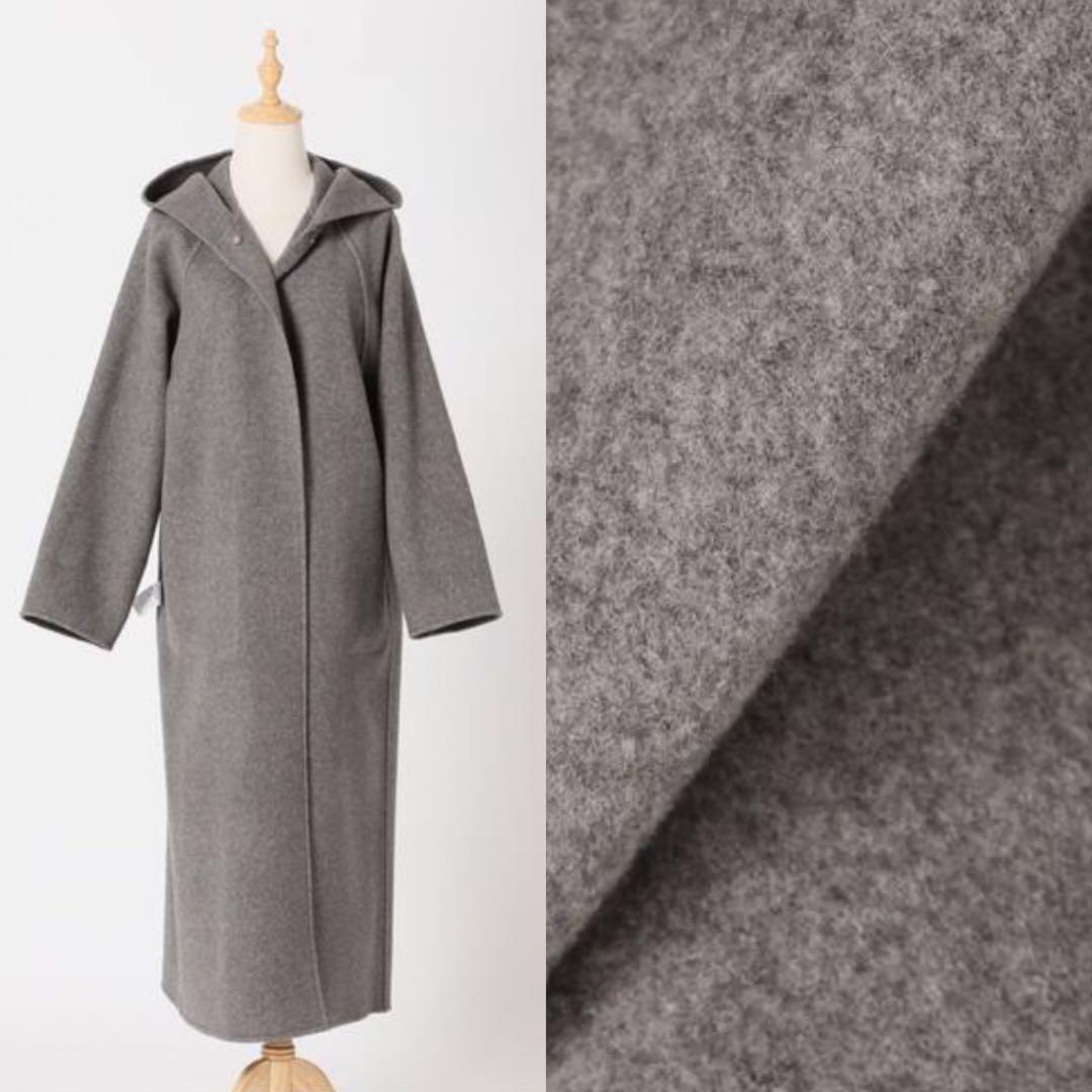 新品　IENA LA BOUCLE ダブルフェイスフードコート　イエナ