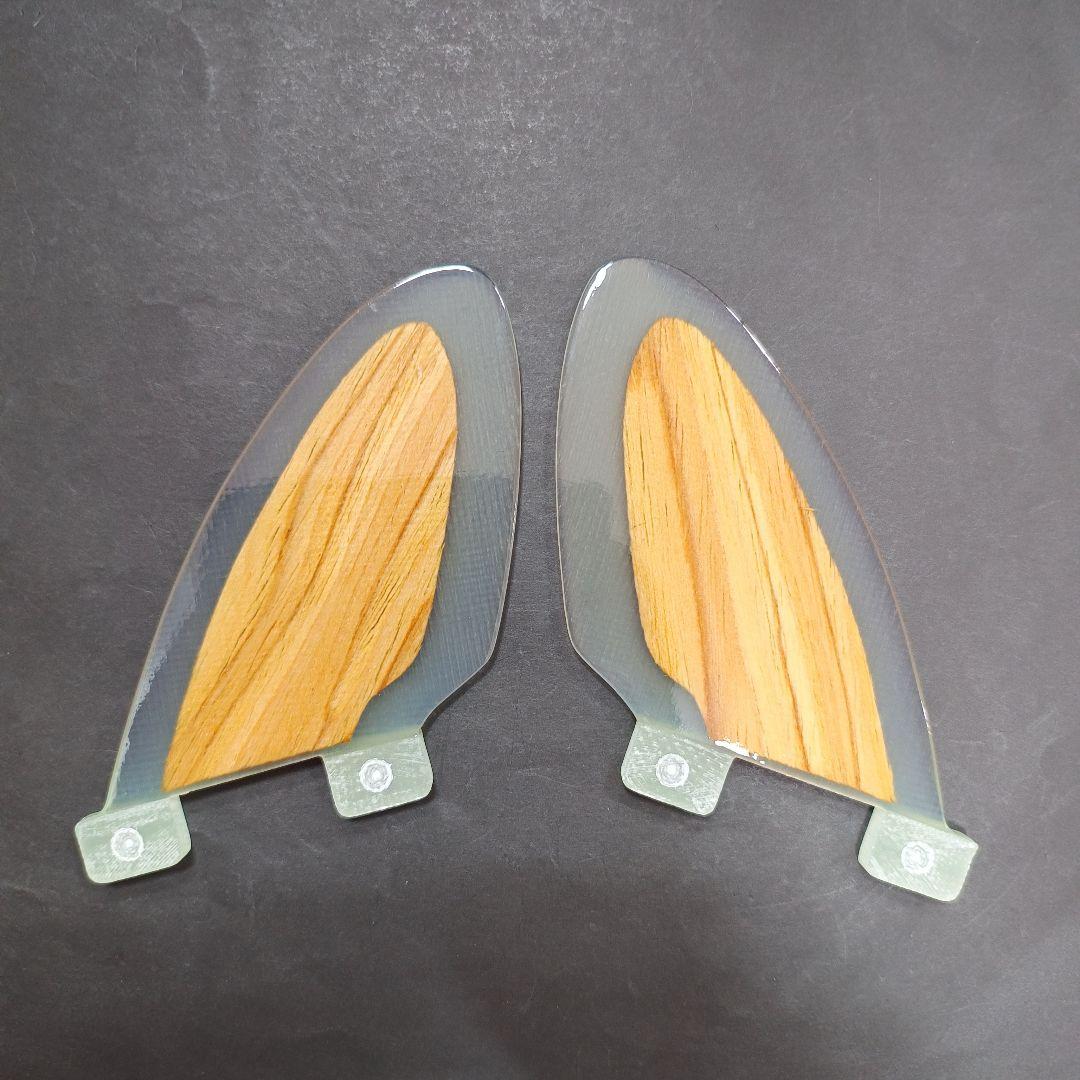 ウッドコア　クワッドフィン　FCS対応　ショートボード　ミッドレングス