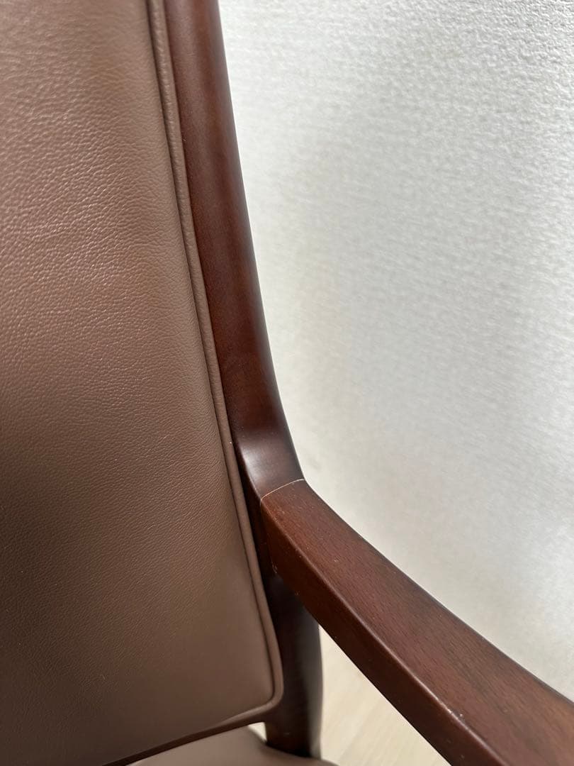 未使用品 オカムラ アームチェア ダイニングチェア 2脚セット ※i1※