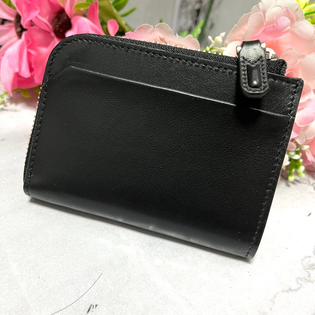 【ほぼ未使用】MONT BLANC ケース ミニ財布 小銭入れ レザー