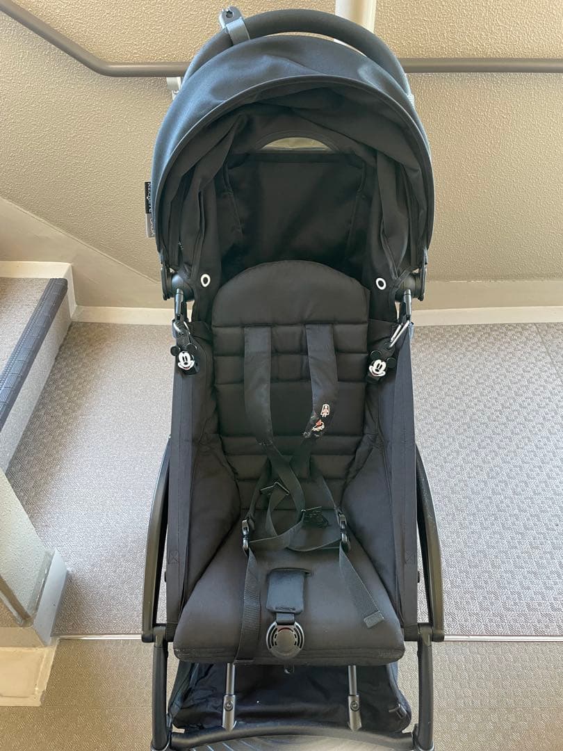 YOYO + 0+&６+ ブラック ベビーカー