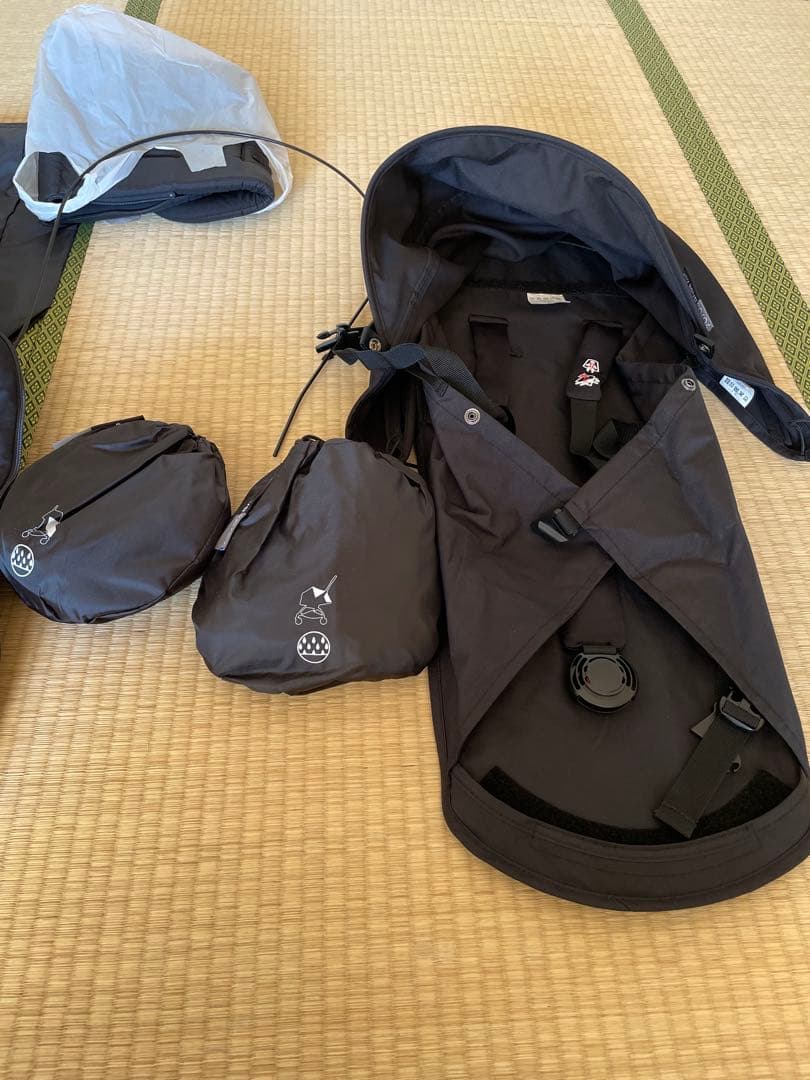 YOYO + 0+&６+ ブラック ベビーカー