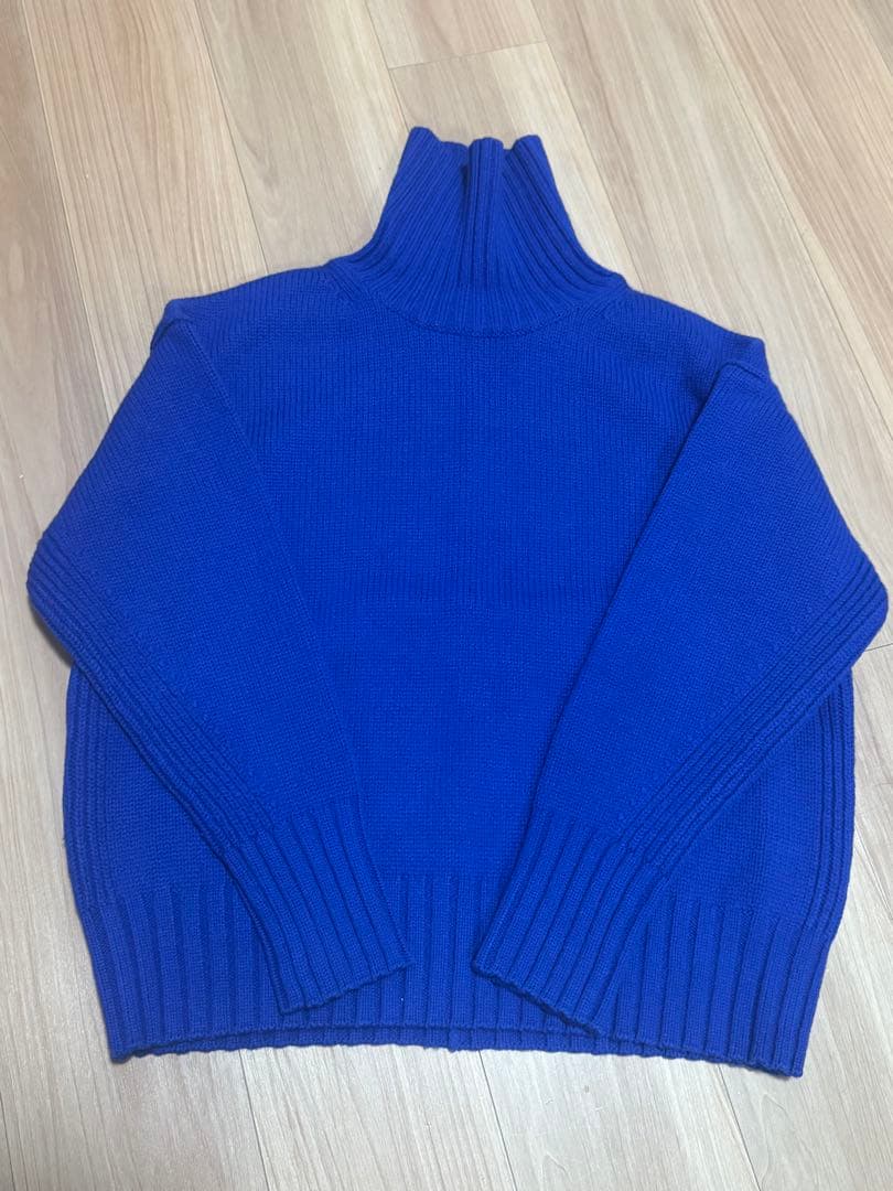 トゥモローランド　マカフィー　ニット　ブルー　S