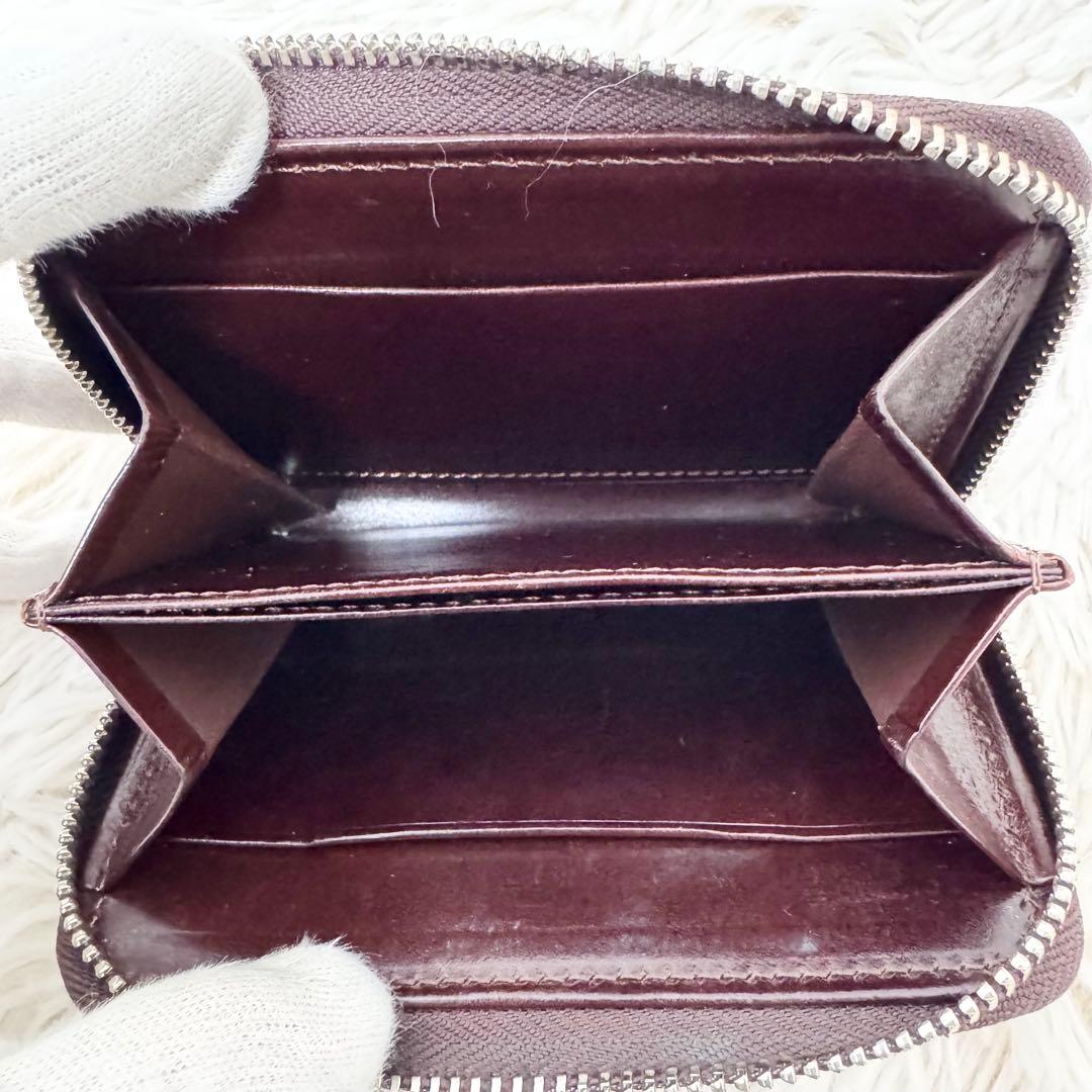 COCOMEISTER ココマイスター ケース 折り財布 ラウンド 茶