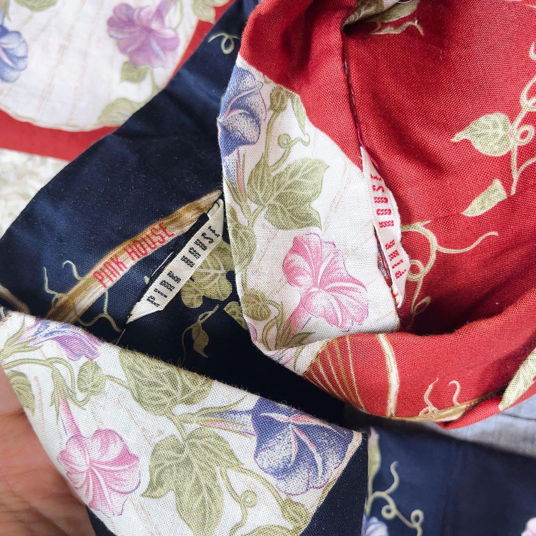 ピンクハウス　キッズ　浴衣　お揃いコーデ　2着セット　姉妹　お祭り　花火大会