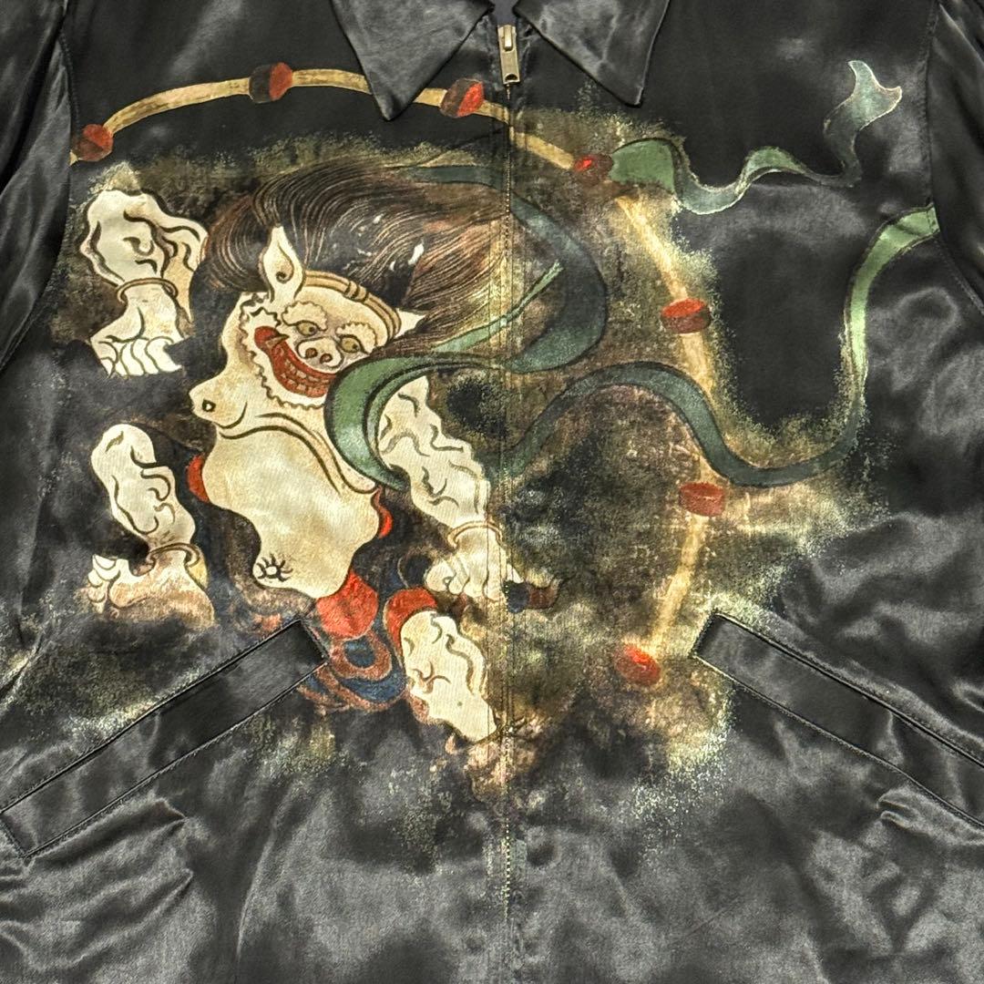 美品✨ ヒステリックグラマー 風神雷神 スーベニアジャケット ベトジャン M